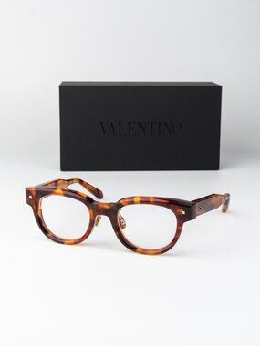 Valentino Women Eyeglasses Havana Square V-ESSENTIAL-V VLX-163 B-AF